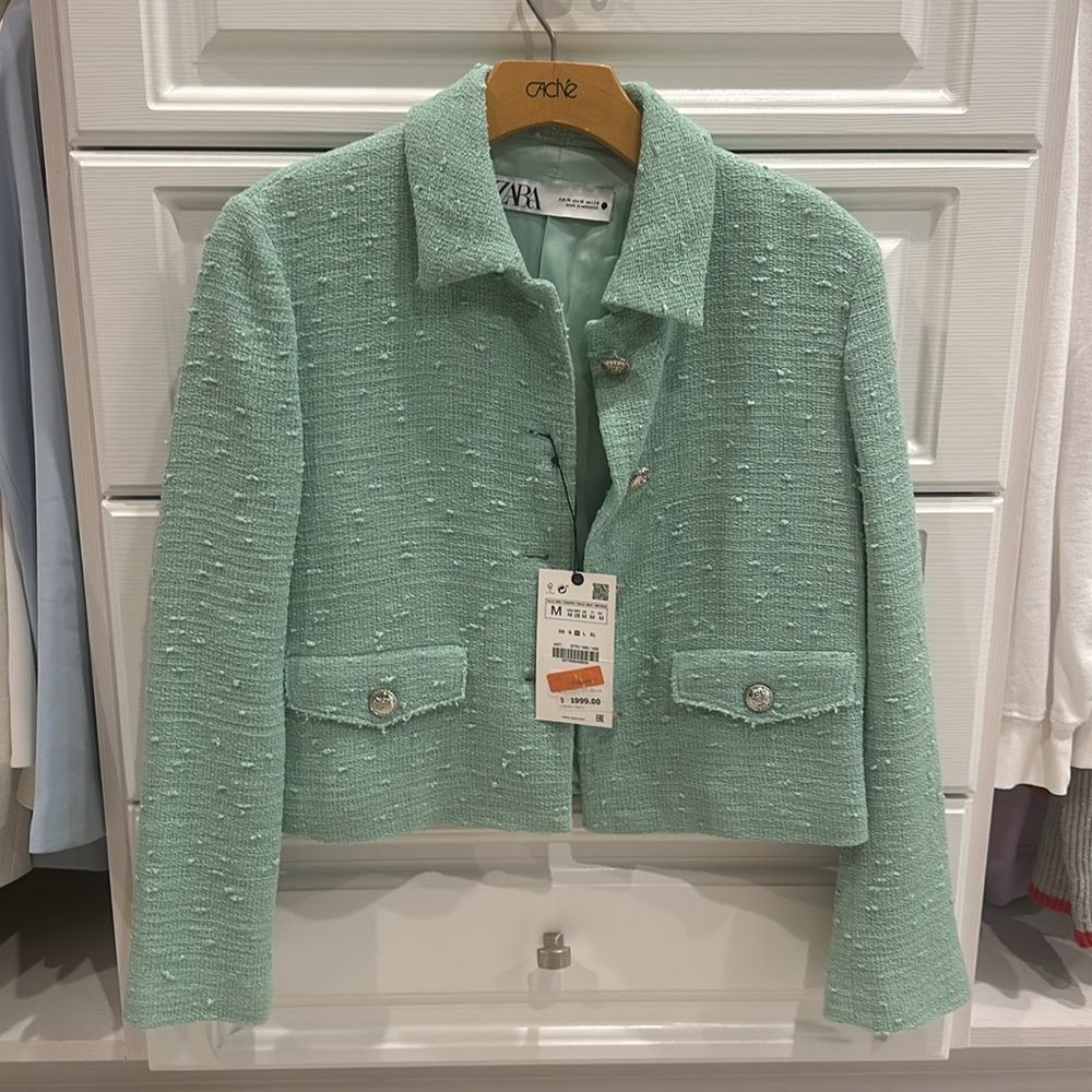 Textured weave jacket - Picture 11 of 12